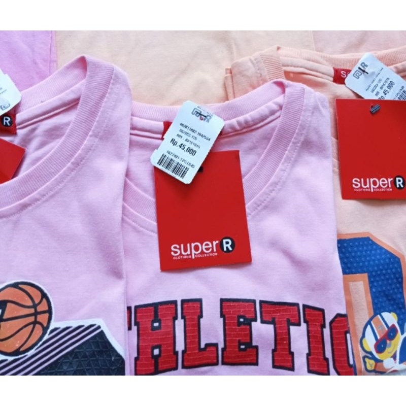 Kaos Anak Super R (1-3 th) Original Ramayana