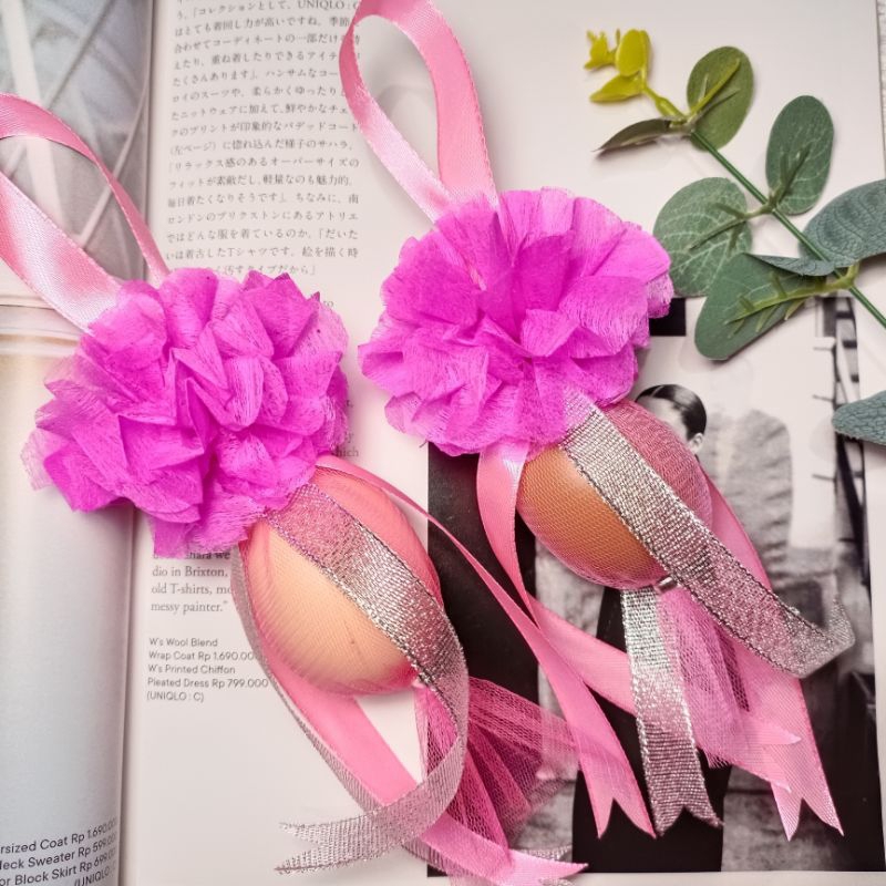 Bunga Telur/Pokok Telor/Bunga Telur Aqiqah/Pokok Telor Pengantin