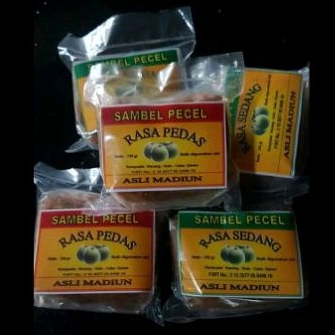 

Sambel Pecel asli Madiun rasa Sedang 1000gr