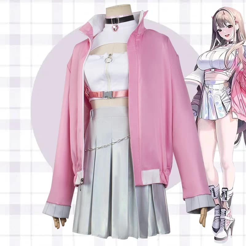 PO Import China Hanya Kostum Cosplay Viper NIKKE Costume Brand Manlu Mengxiao