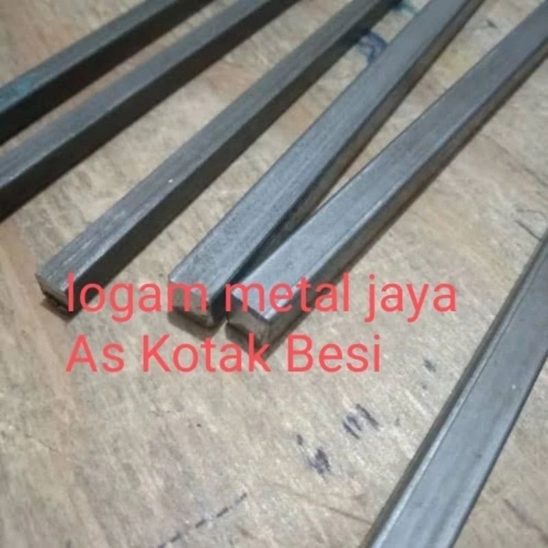 As Besi Kotak //Kotak Besi 6x6x1000mm