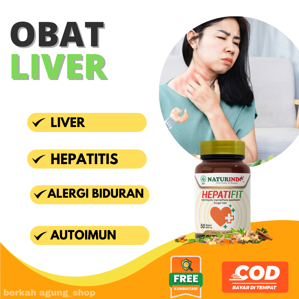 Obat Herbal Liver Hepatitis Gatal Alergi Biduran Autoimun Hepatifit Naturindo