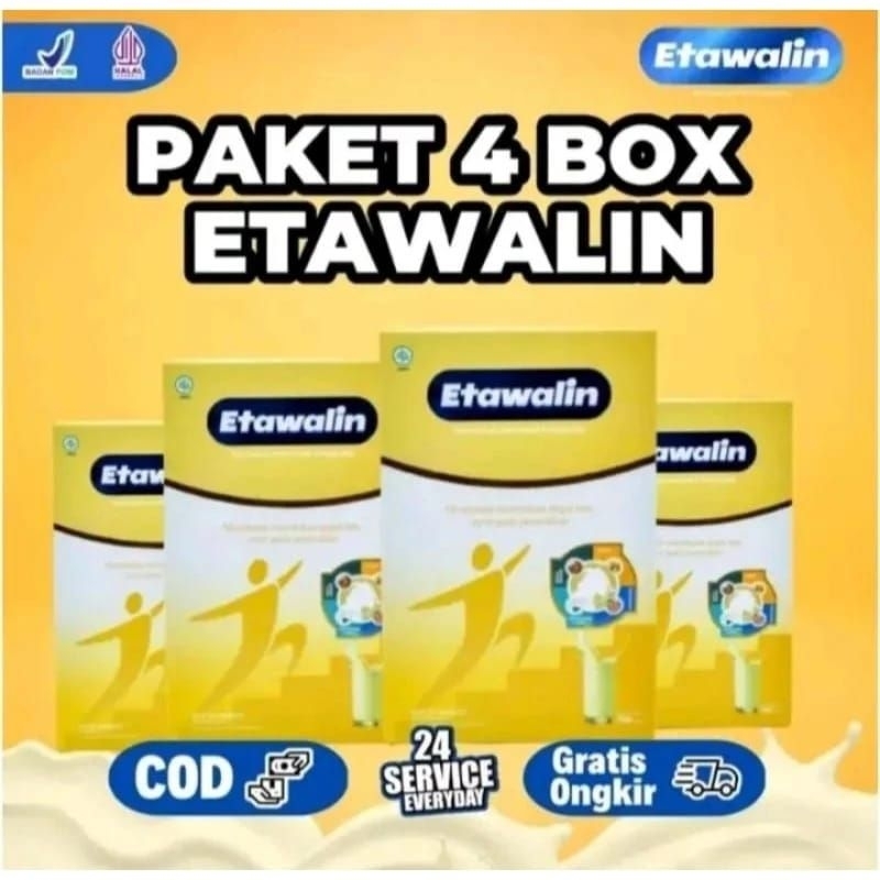 

Paket 4 Box Susu Etawalin – Susu Kambing Etawa Atasi Nyeri sendi Tingkatkan Kepadatan & Kesehatan Tulangi Susu Anti Asam Urat