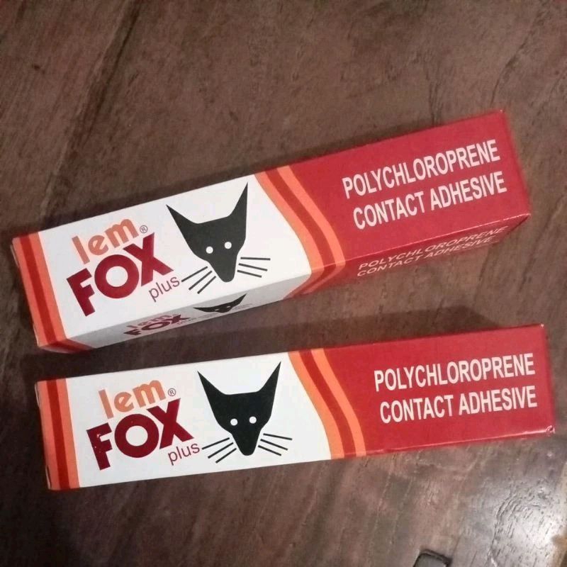 Lem aibon FOX odol asli ORI/ lem plastik kulit sendal sepatu  20 gram murah