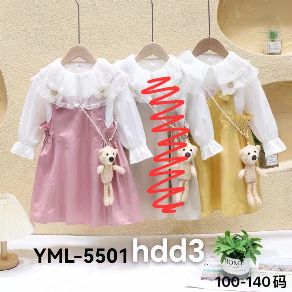Baju One Set anak perempuan 2-6 Tahun