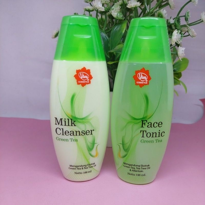 PAKET VIVA MILK+FACE TONIC (2 PRODUK)/Paket Viva Pembersih Wajah