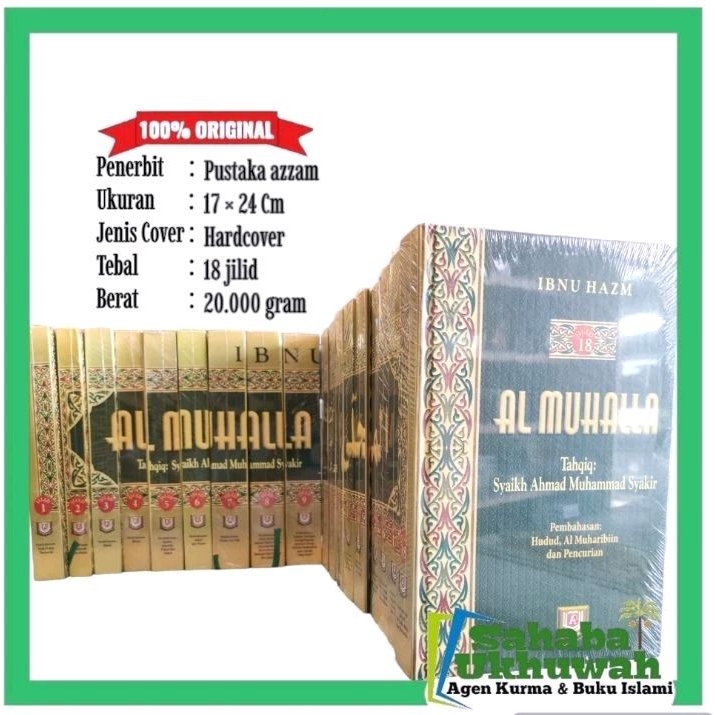 Terjemah kitab al muhalla 18 jilid