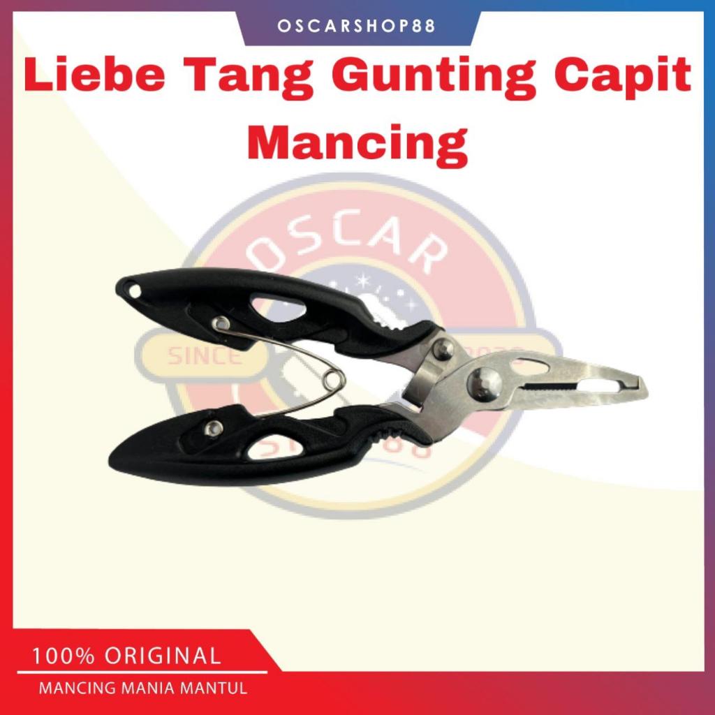 oscarshop88 tang pencapit mulut ikan mancing hitam