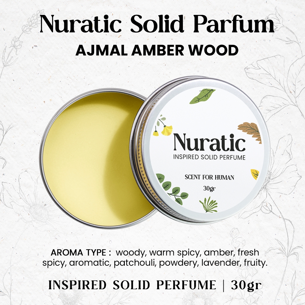 NURATIC SOLID PARFUM - Ajmal Amber Wood