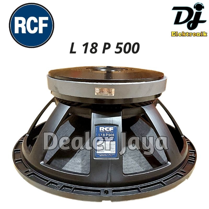 Speaker Komponen RCF L 18P500 / L18 P500 / L18P500 - 18 inch