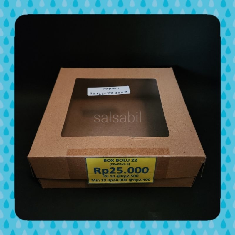 

Box bolu 22