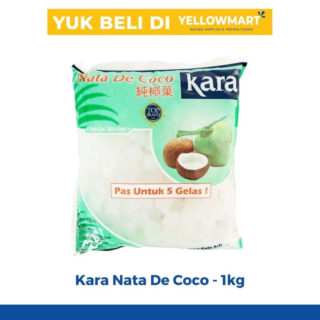 

Kara Nata De Coco 1kg - pas untuk 5 Gelas