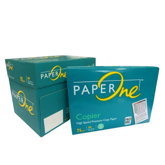 

PaperOne Kertas Hvs Putih A4 - 75Gr - Box - Grab Gojek [5022439]
