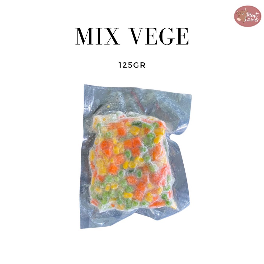 

Mix Vege 125gr / Sayur Beku / Vegetable pelengkap steak