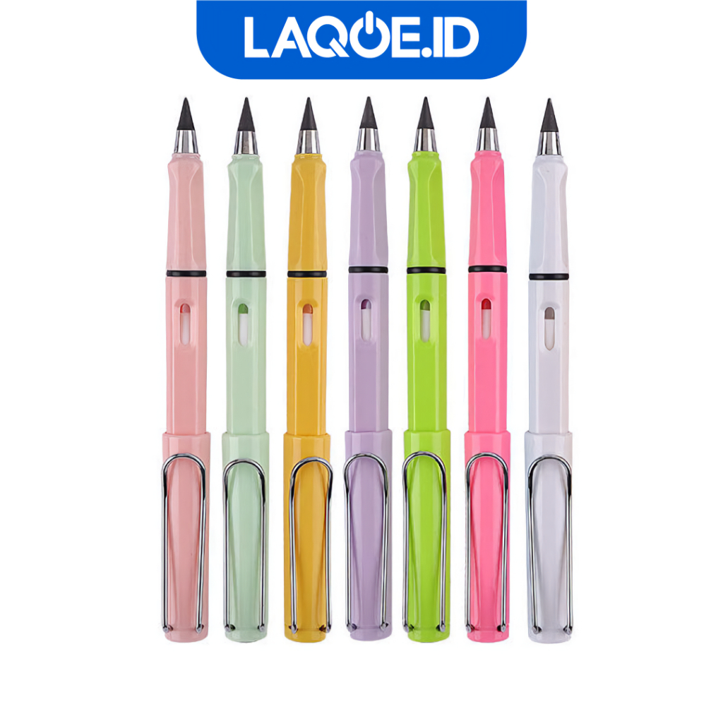 

Pensil Eternal Ajaib Premium Pencil Tanpa Rautan Unlimited Dengan Penghapus ATK003
