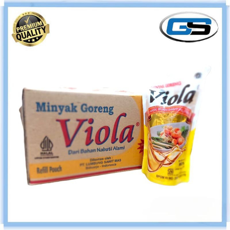 

Minyak viola 900 ml 1 dus isi 12 pouch