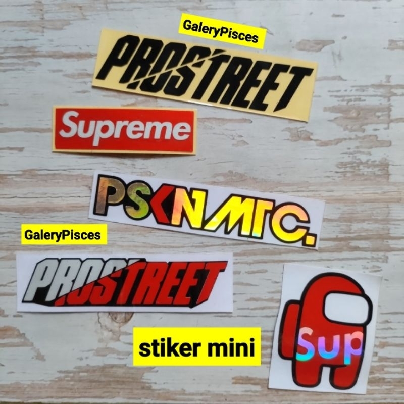 stiker cutting motor mini stiker keren