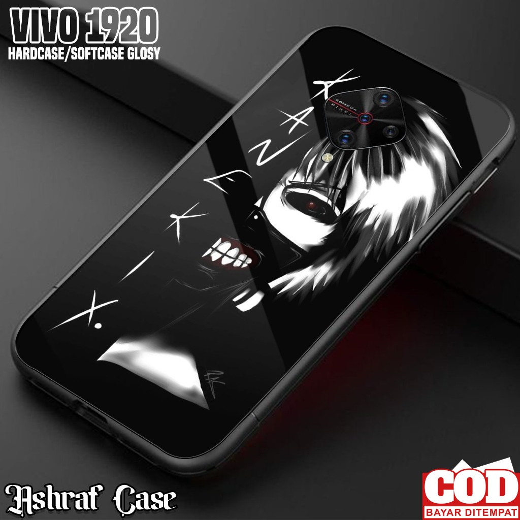 Case VIVO 1920 - Casing VIVO 1920 Terbaru ( KEN ) Silikon Hp Vivo 1920 - Softcase Glass Kaca - Kesin