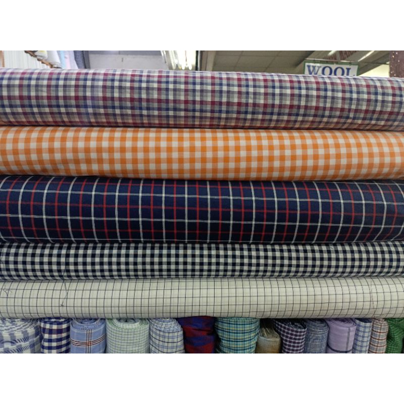 KAIN/BAHAN KATUN ITALY ITALY BAHAN KEMEJA/KOKO