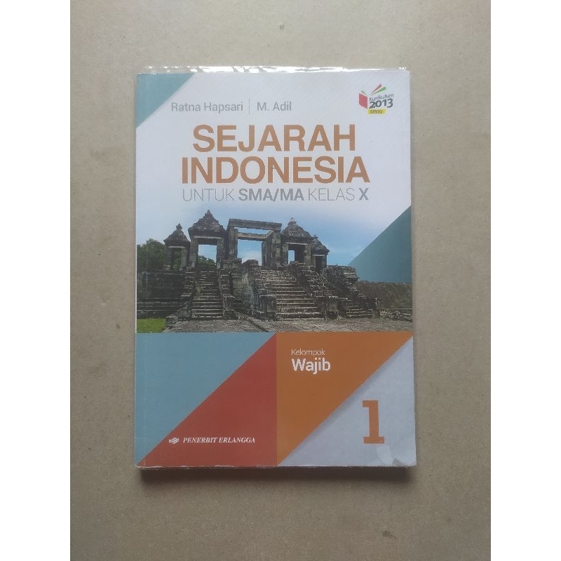 

Buku Sejarah Indonesia SMA X Erlangga