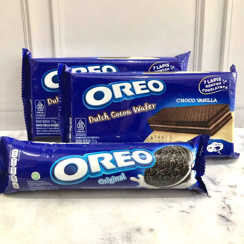 

Mina Mart❣️ Oreo Dutch Cocoa Wafer Choco Vanilla & Original