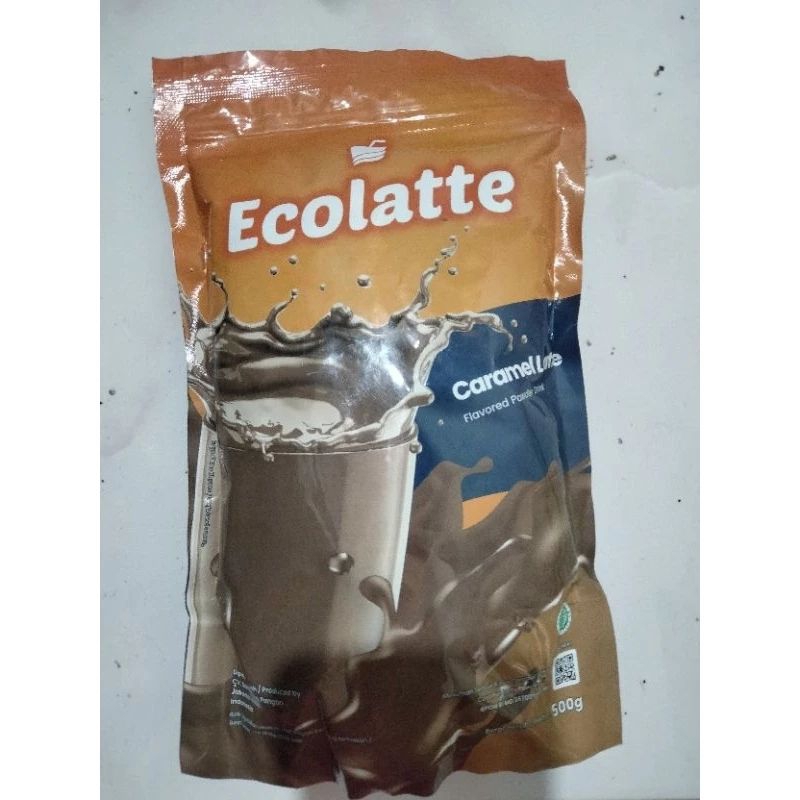 

BUBUK MINUMAN ANEKA RASA ECOLATTE RASA CARAMEL LATTE (EX CHO' LATTE)