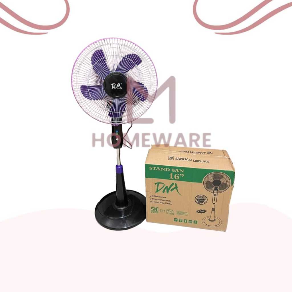 Kipas Angin Berdiri / Stand Fan 16" DNA / Kipas berdiri QQ 16"