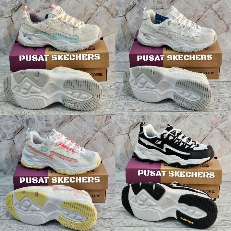 SEPATU WANITA SKECHERS D'LITES 4.0 / SEPATU SKECHERS DLITES 4.0