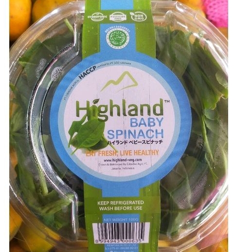 

baby spinach
