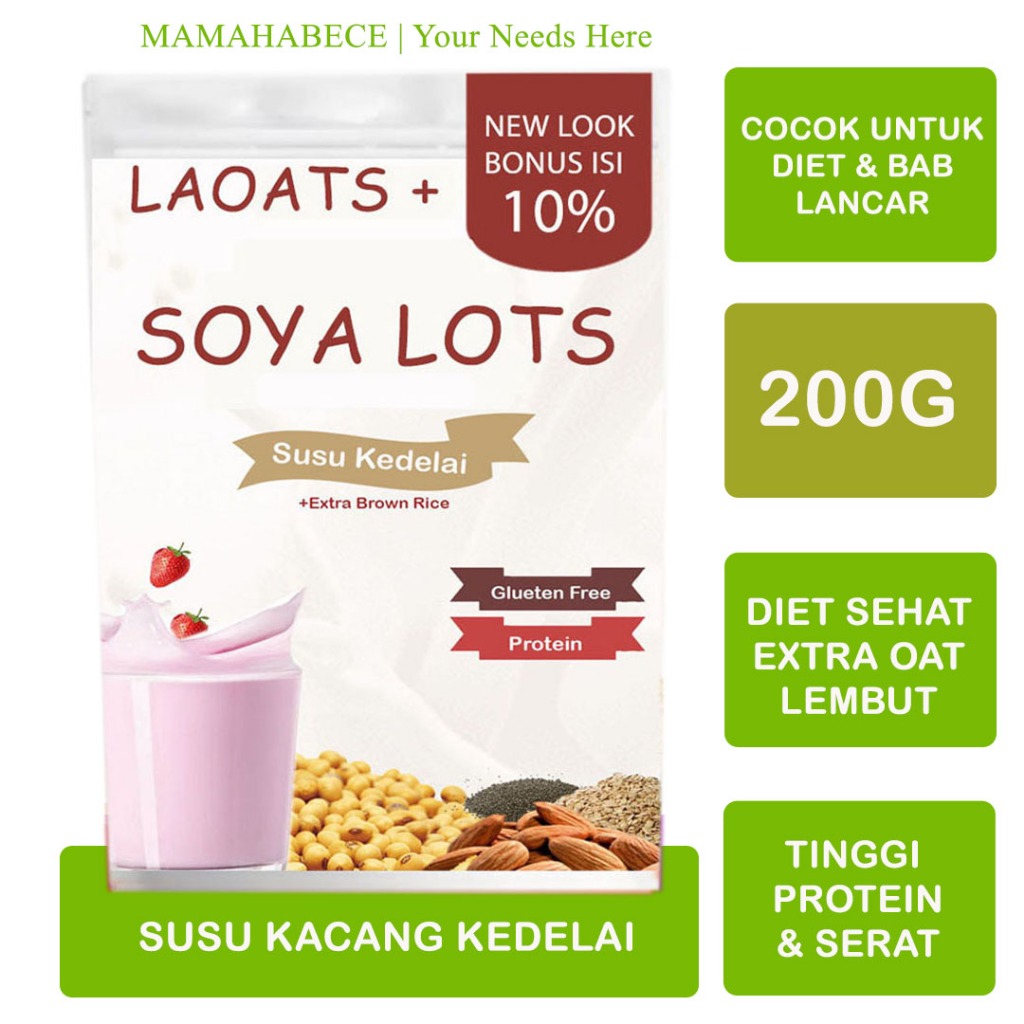 

Susu Protein Penggemuk Badan Laoats (200G)