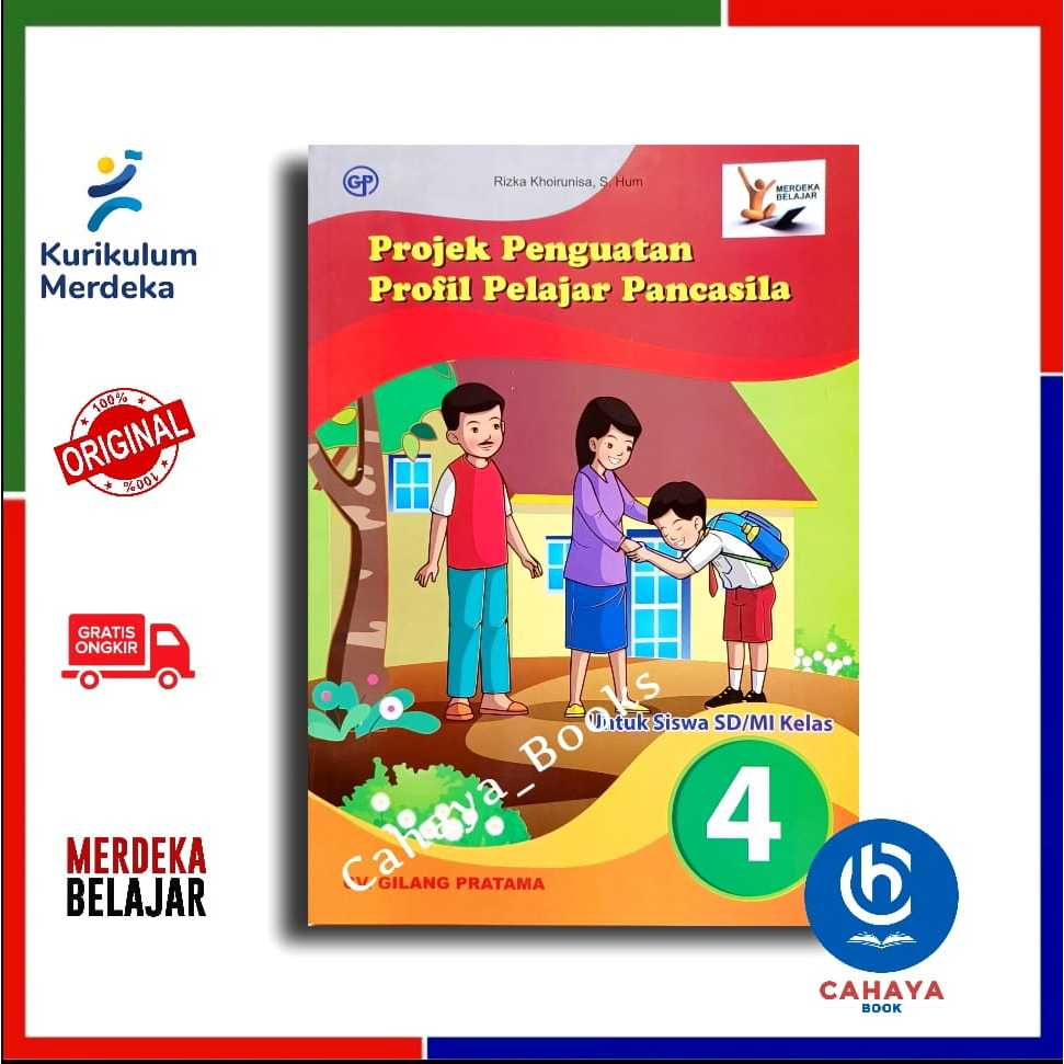 Buku P5 Kelas 4 SD/MI Kurikulum Merdeka