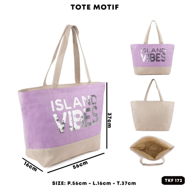 TAS TOTEBAG WANITA JUMBO - TOTEBAG - TAS TOTE TFW 172