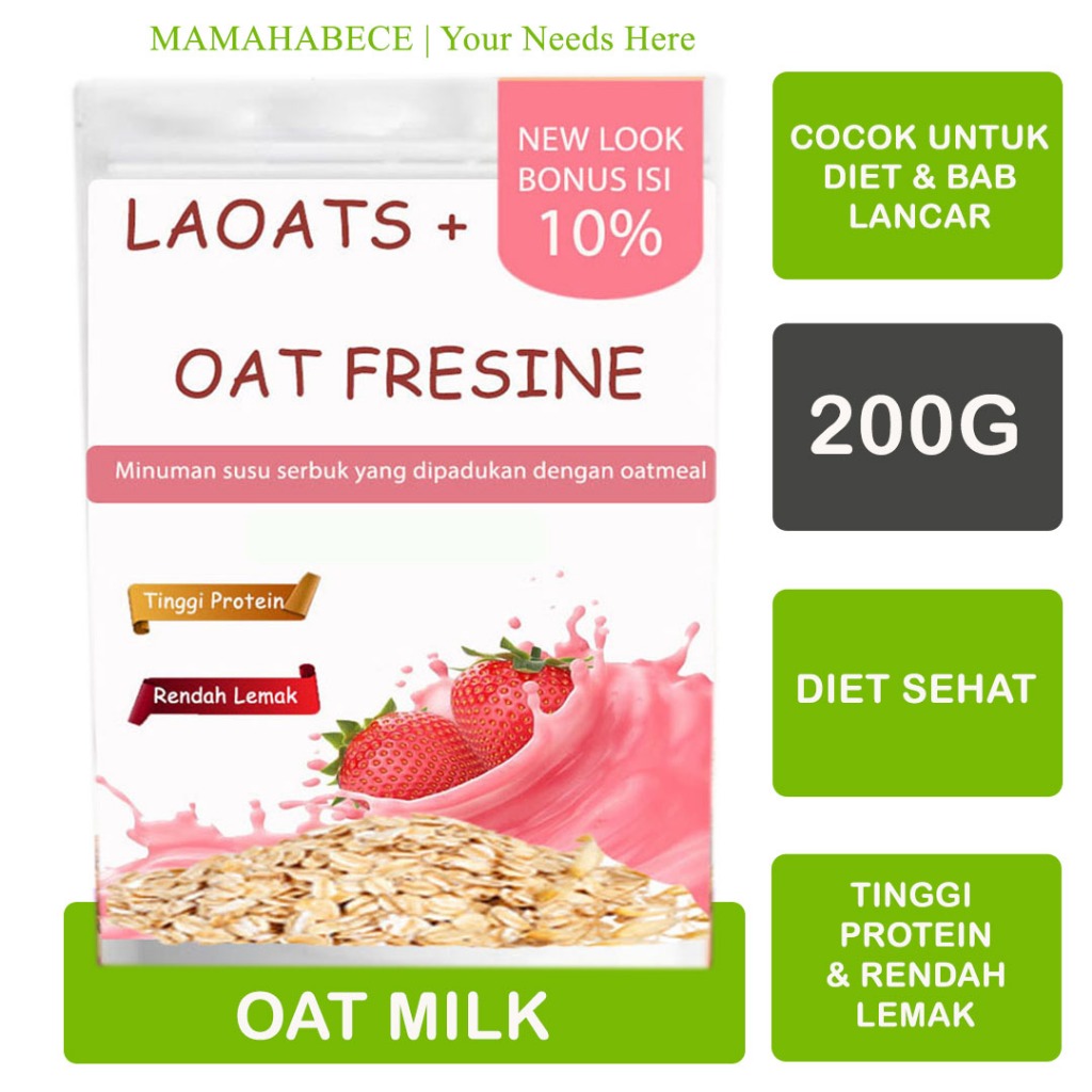 

Susu Oatmilk Laoats (200G)