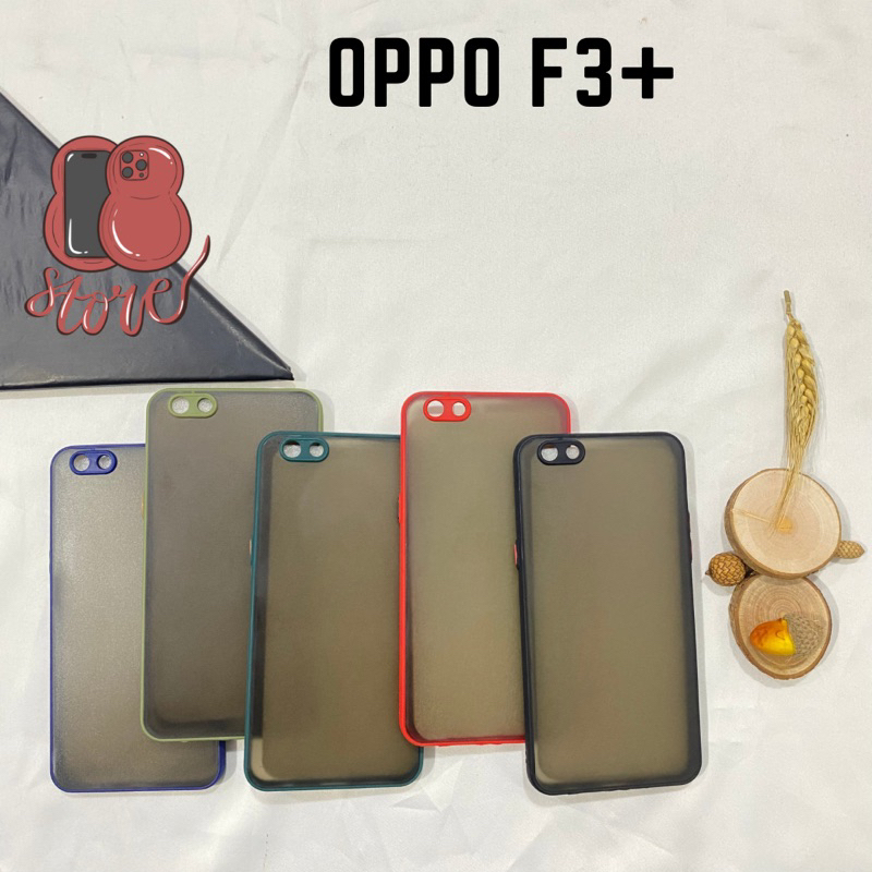Case Oppo F3+ Casing My Choice Protector Kamera / Softcase Dove Ring Pelindung