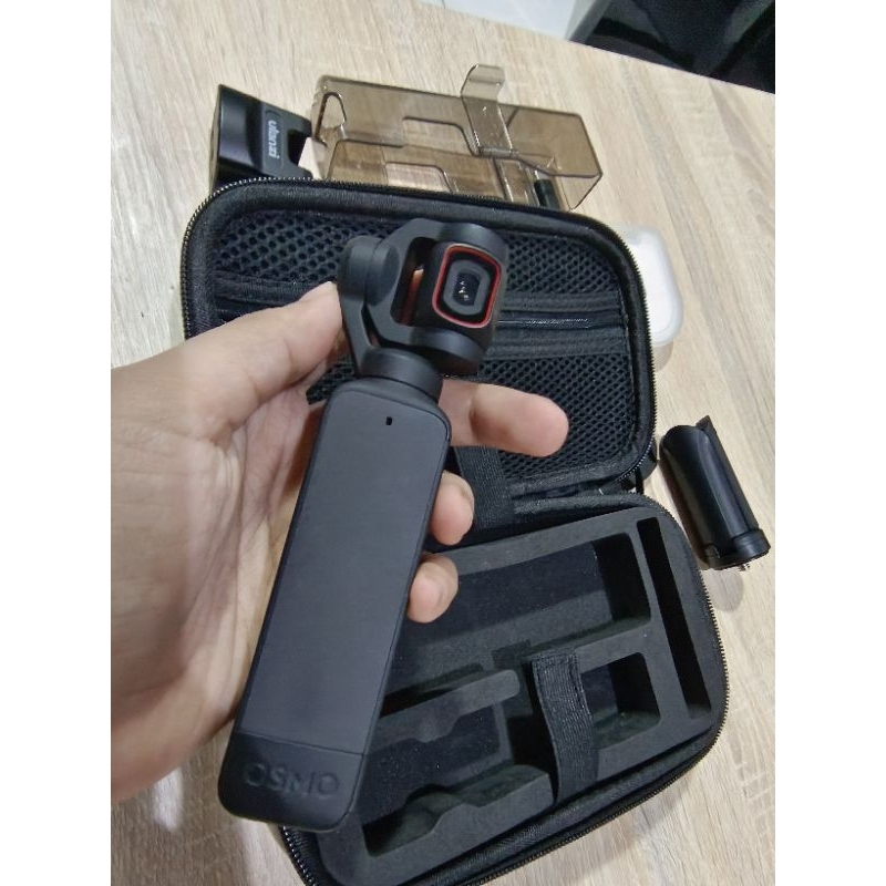 dji osmo pocket 2 pl preloved second bekas bonus case sd card