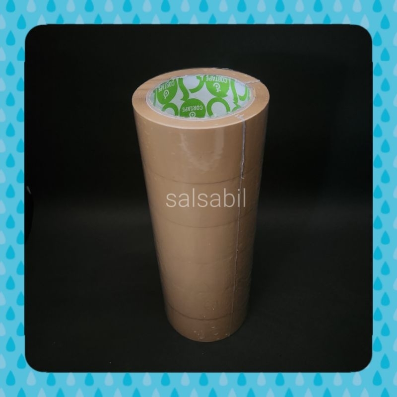 

Lakban coklat 80 yard