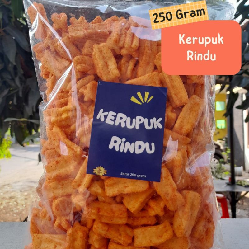 

krupuk rindu 250 gr