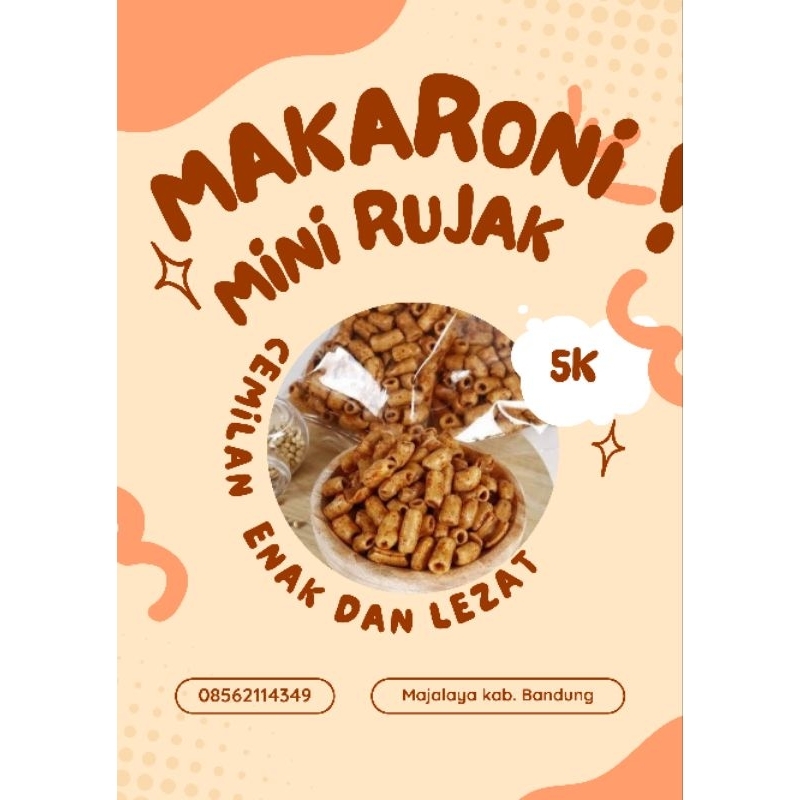 

makaroni bantet rujak mini
