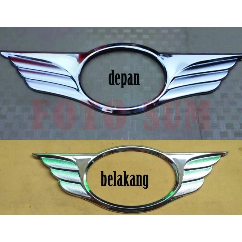 Ring Logo Depan Belakang Agya Chrome harga per pcs