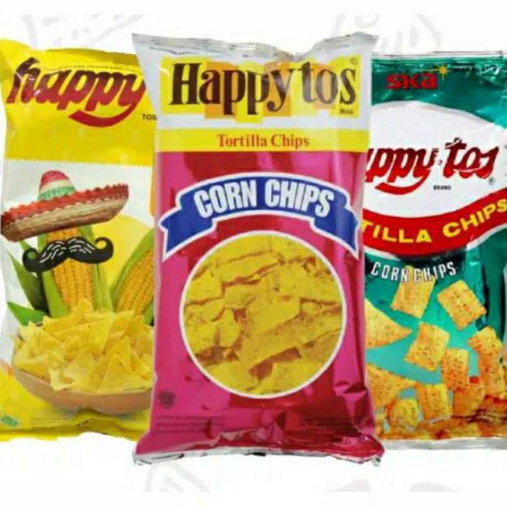 

Model Baru Happy Tos all varian 140 gram Corn Chips