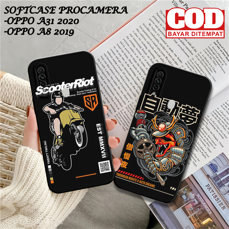 Softcase Oppo A31 2020 / Oppo A8 2019 Pro Camera - Casing Oppo A31 2020 - Silicon Oppo A31 2020 - Pe