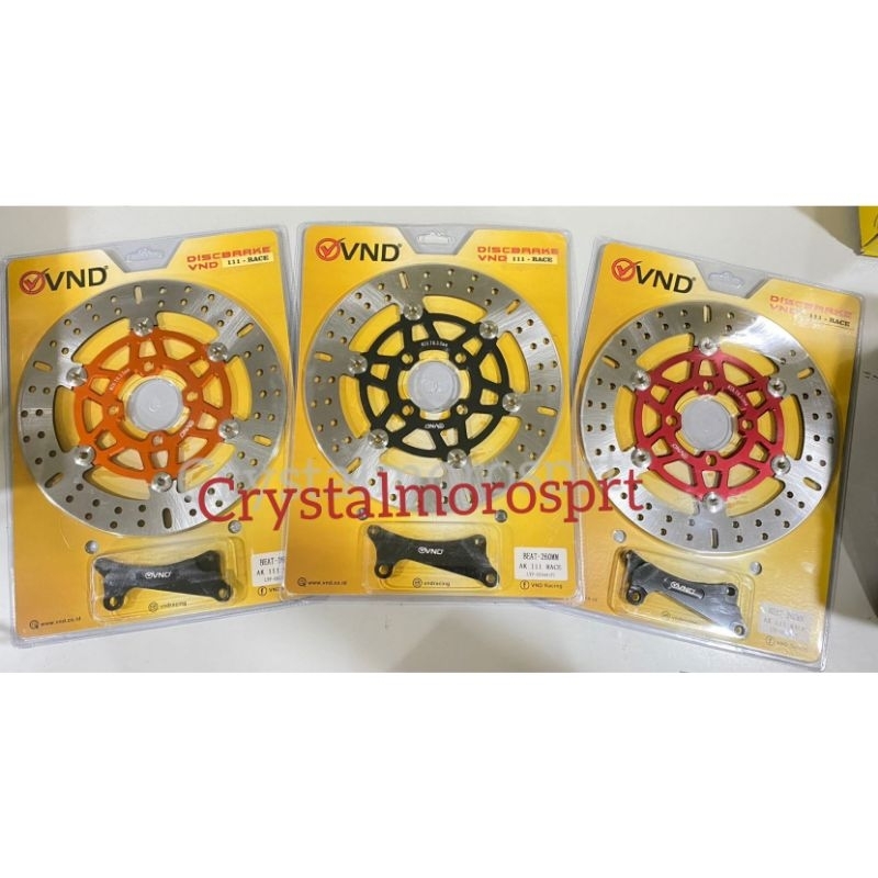PIRINGAN DEPAN VND AK 111 RACE  VARIO 150 CAKRAM VND VARIO 125 VAEIO KEYLESS