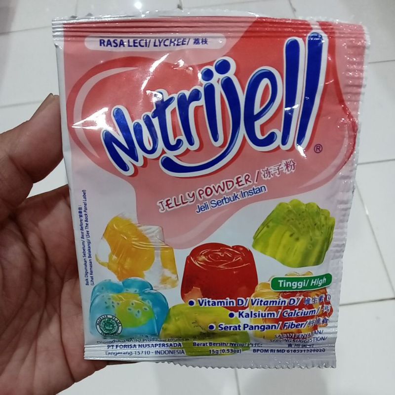 

Mahbubah - Nutrijell 15 g Jeli Serbuk Instan Rasa Leci