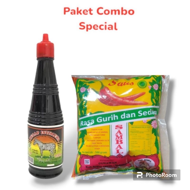 

Paket Murmer kecap zebra 275 ML+ SAOS SAMBAL cap zebra