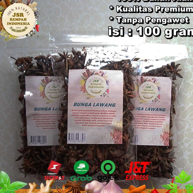 

Terbaru BUNGA LAWANG ASLI ISI 100 GRAM Seller