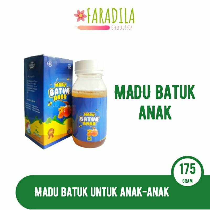MADU BATUK ANAK OBAT HERBAL FLU DEMAM DAN BATUK BERDAHAK BALITA