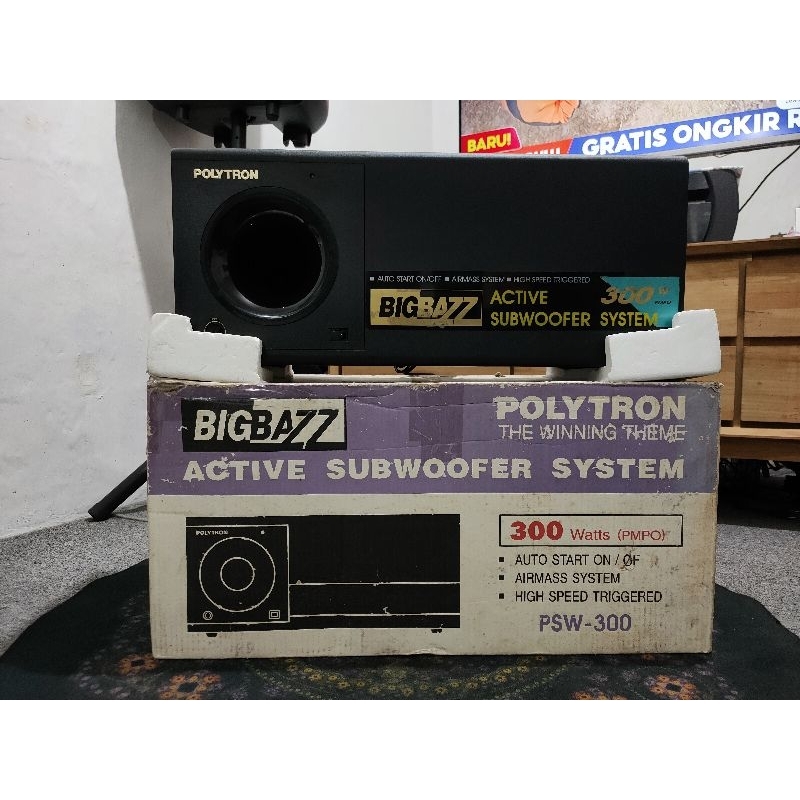 Subwoofer Polytron PSW 300 New