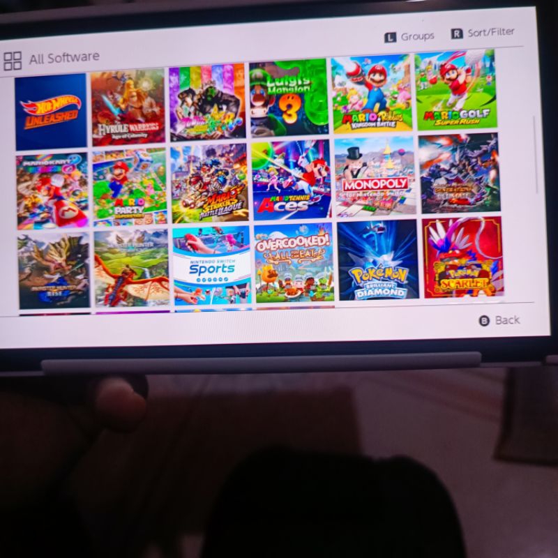 Nintendo Switch OLED CFW 512GB bekas second preloved
