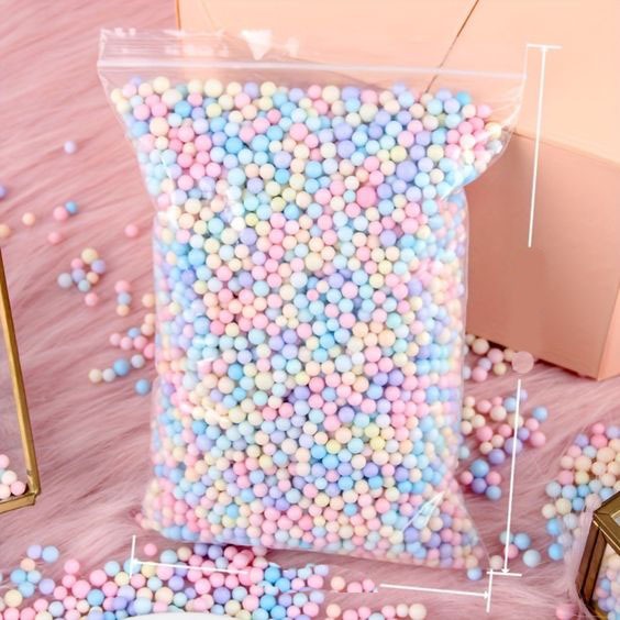 

STYROFOAM BUTIRAN WARNA WARNI - STYRFOAM RAINBOW - STYROFOAM BUTIRAN MURAH