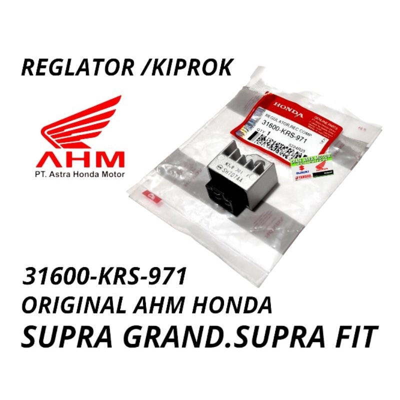 (AHM) Kiprok KRS Original Honda Genuine Parts Kiprok Supra X Grand Revo 100 Supra Fit Lama Fit New G